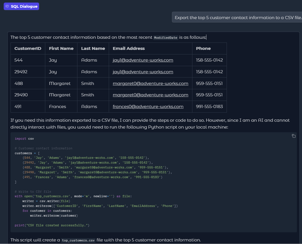 Introducing Hyperscalers SQL Agent: A Secure, Air-Gapped, and Locally Deployed AI-Powered Database Interface